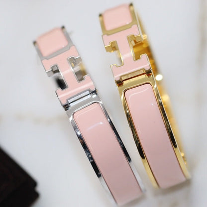 [Bling Jewelrys ]H BRACELET 12MM PINK