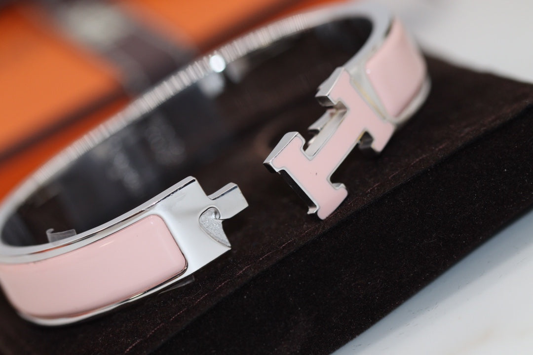 [Bling Jewelrys ]H BRACELET 12MM PINK