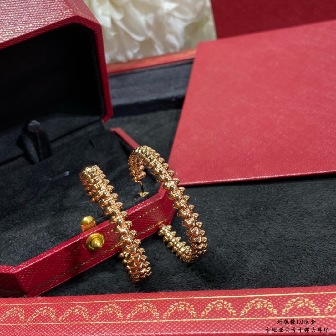 [Bling Jewelrys ]CLASH LARGE HOOP EARRINGS