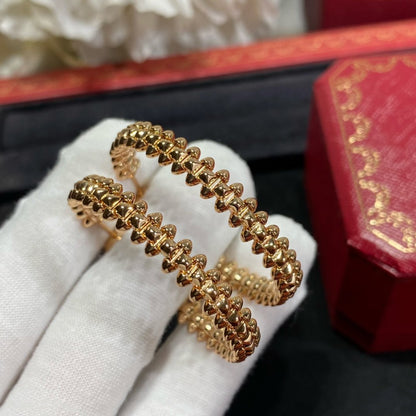 [Bling Jewelrys ]CLASH LARGE HOOP EARRINGS