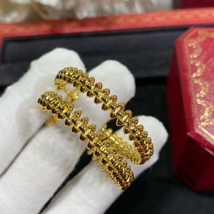[Bling Jewelrys ]CLASH LARGE HOOP EARRINGS