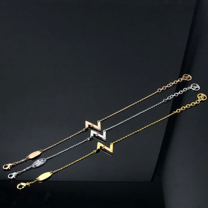 [Bling Jewelrys ]VOLT LV LOGO BRACELET