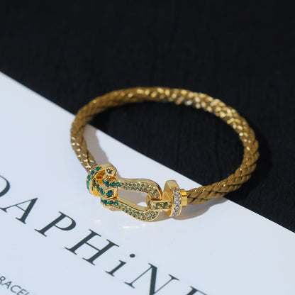 [Bling Jewelrys ]FORCE 10 GOLD GREEN DIAMOND PAVED