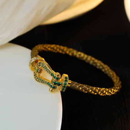 [Bling Jewelrys ]FORCE 10 GOLD GREEN DIAMOND PAVED