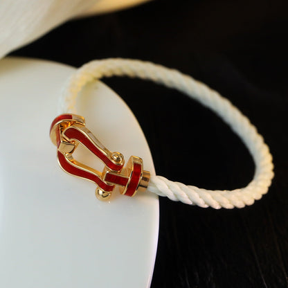 [Bling Jewelrys ]FORCE 10 WHITE TEXTILE DIAMOND PAVED