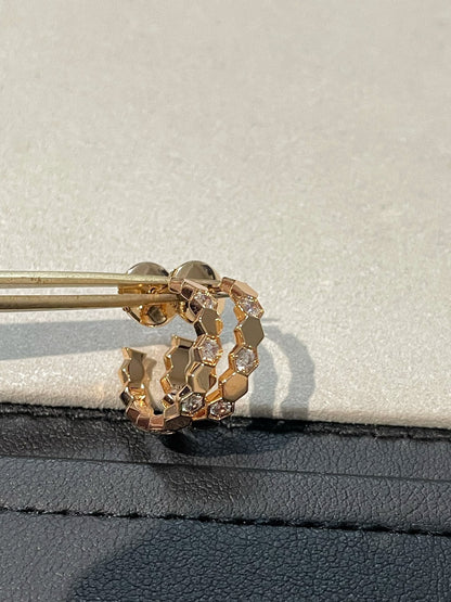[Bling Jewelry] Ohrringe in Kleeblatt-Blumenform mit durchbrochenem Design