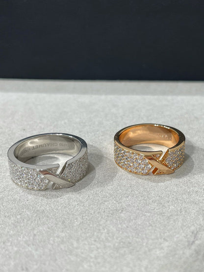 [Bling Jewelrys ]LIENS EVIDENCE  DIAMOND PAVED RING
