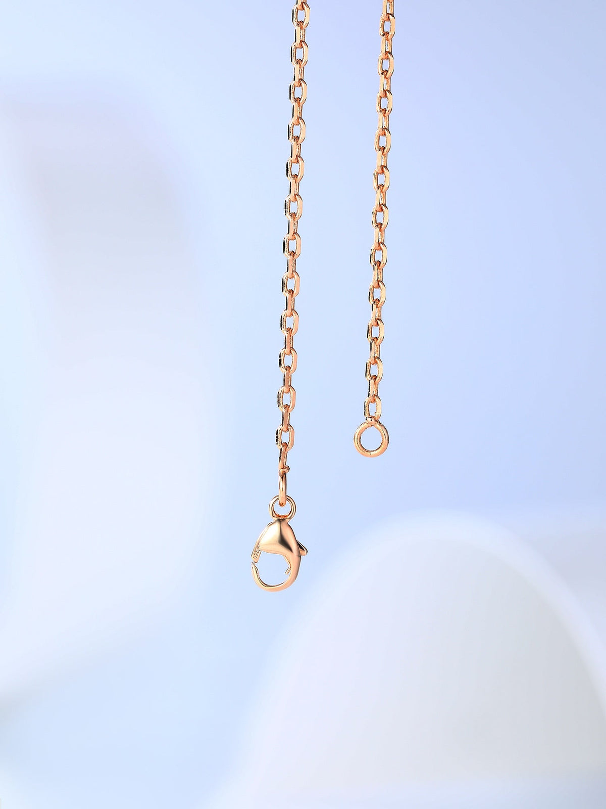 [Bling Jewelrys ]H CAGE PINK GOLD NECKLACE