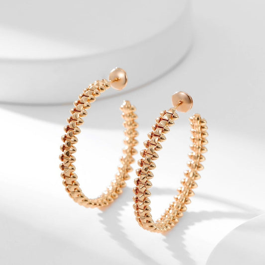 [Bling Jewelrys ]CLASH HOOP EARRINGS