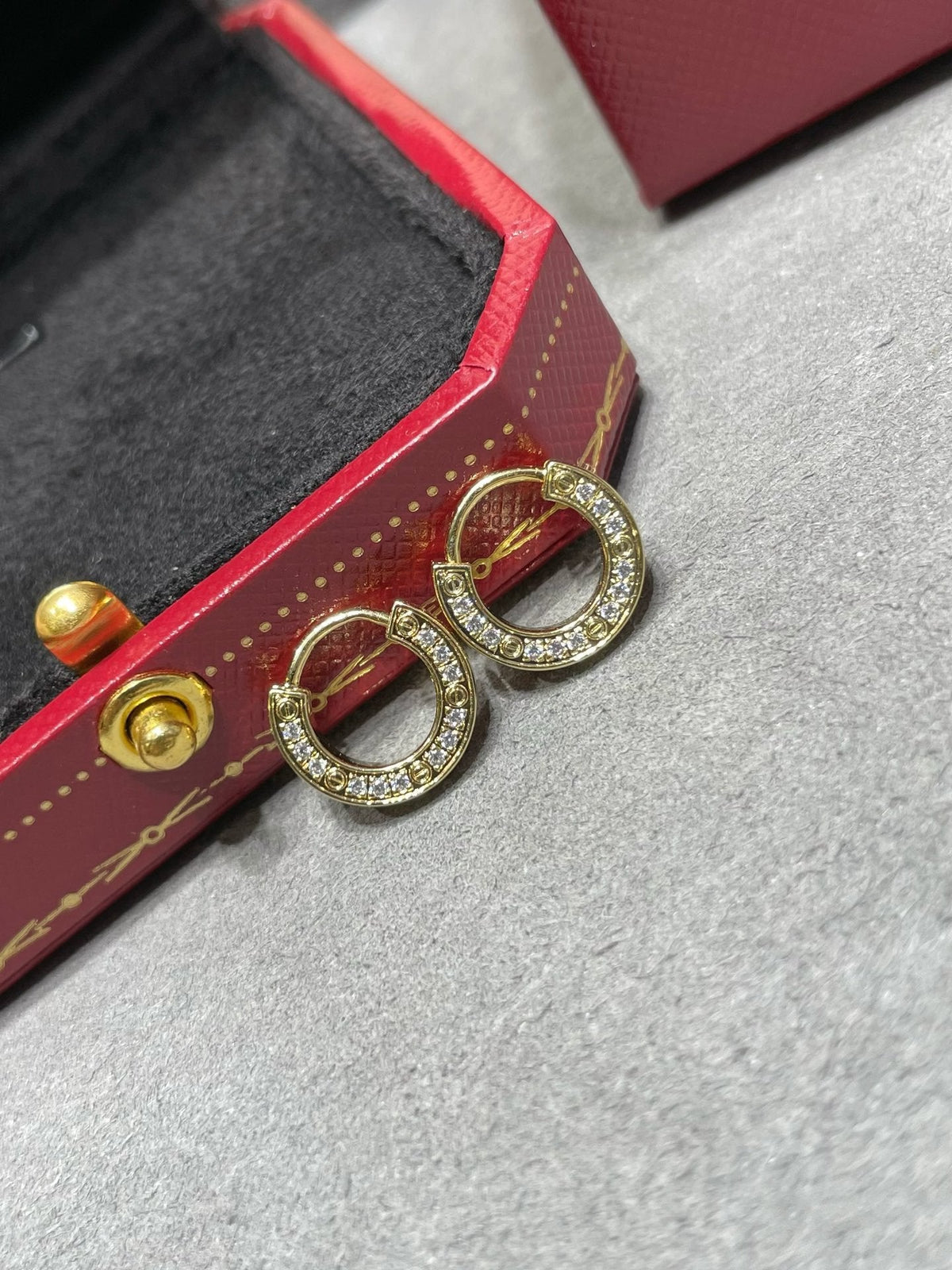 [Bling Jewelrys ]LIEBES-DIAMANT-OHRRINGE