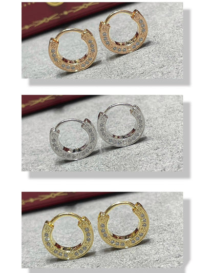 [Bling Jewelrys ]LIEBES-DIAMANT-OHRRINGE