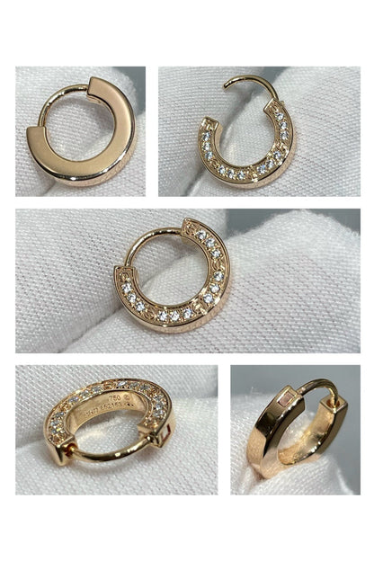 [Bling Jewelrys ]LIEBES-DIAMANT-OHRRINGE