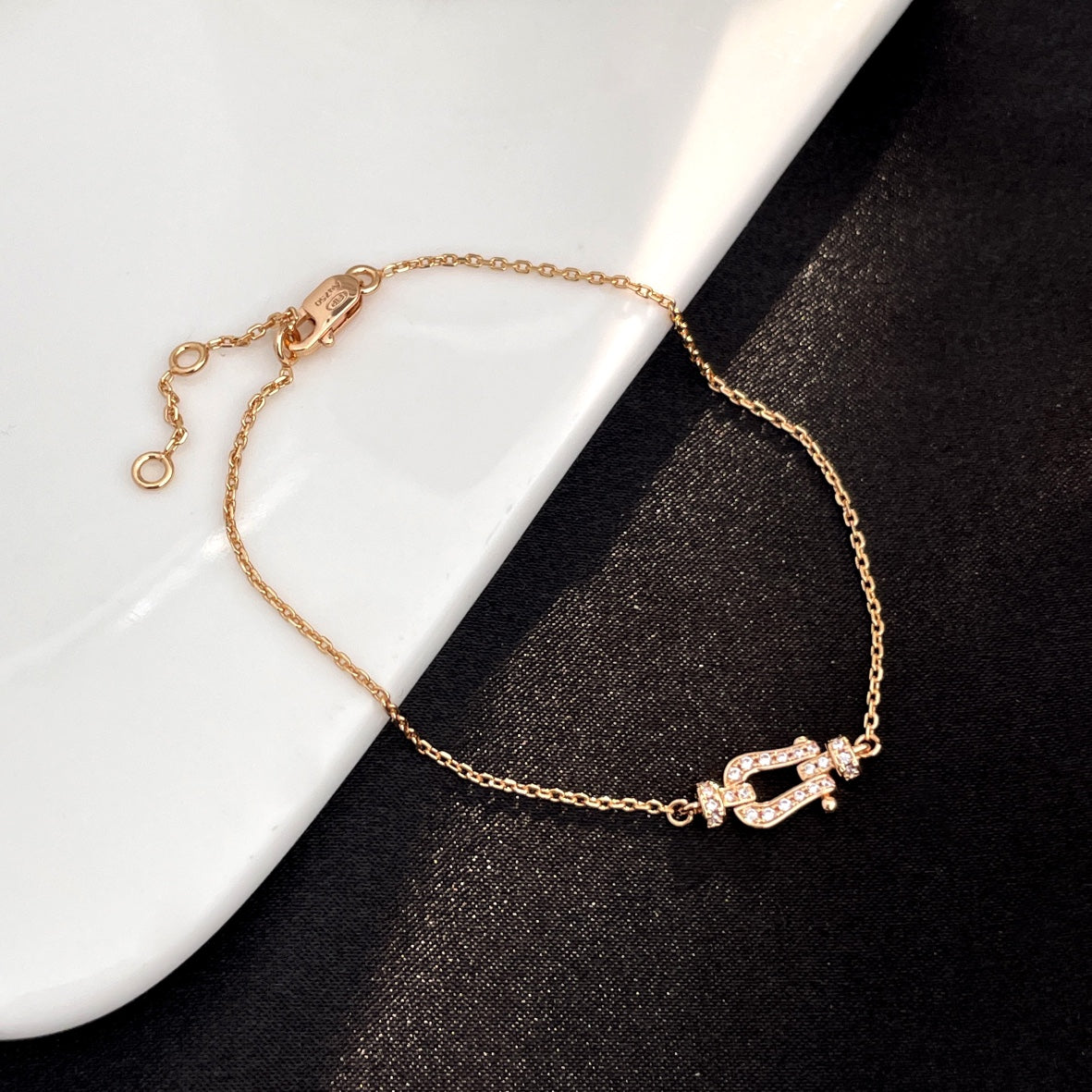 [Bling Jewelrys ]FORCE 10 FULL DIAMOND BUCKLE CHAIN LINK MINI MODEL