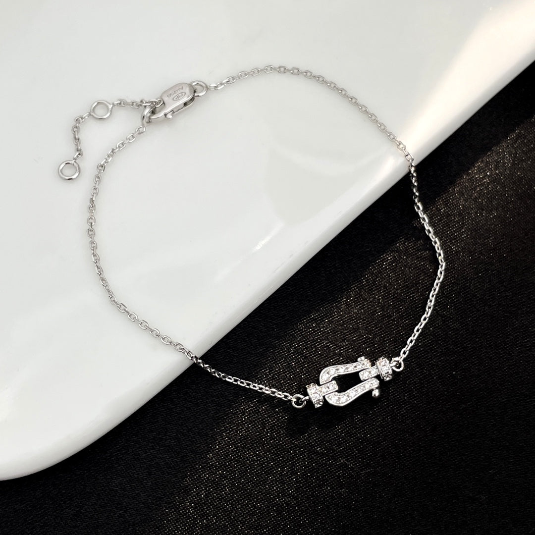 [Bling Jewelrys ]FORCE 10 FULL DIAMOND BUCKLE CHAIN LINK MINI MODEL