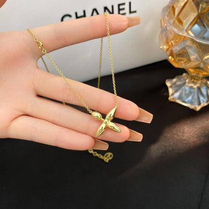 [Bling Jewelrys ]LOUISETTE GOLD NECKLACE