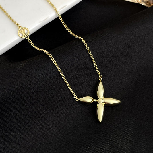[Bling Jewelrys ]LOUISETTE GOLD NECKLACE