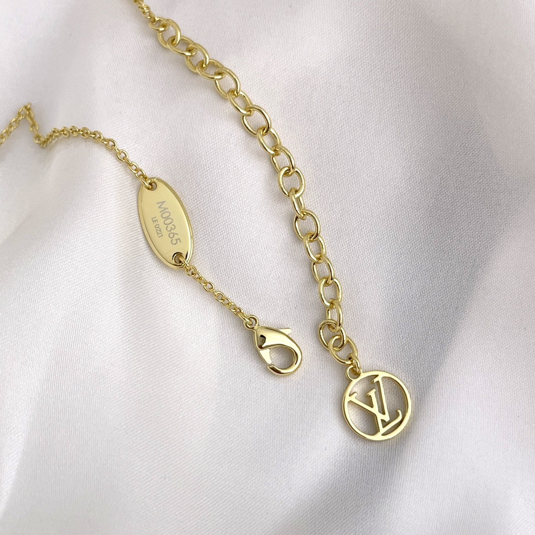 [Bling Jewelrys ]LOUISETTE GOLD NECKLACE