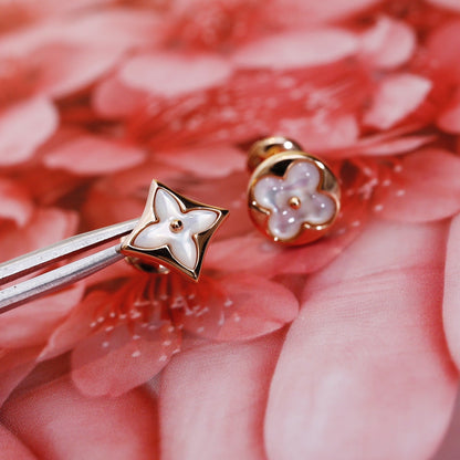 {
  "Bling Jewelrys ": "ブリング・ジュエリー",
  "STAR AND SUN PINK GOLD MOP STUD EARRINGS": "スター＆サン ピンクゴールド MOP スタッドピアス"
}