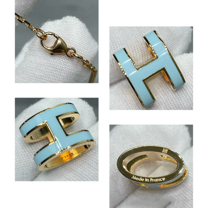 [Bling Jewelrys ]POP H SKY BLUE NECKLACE
