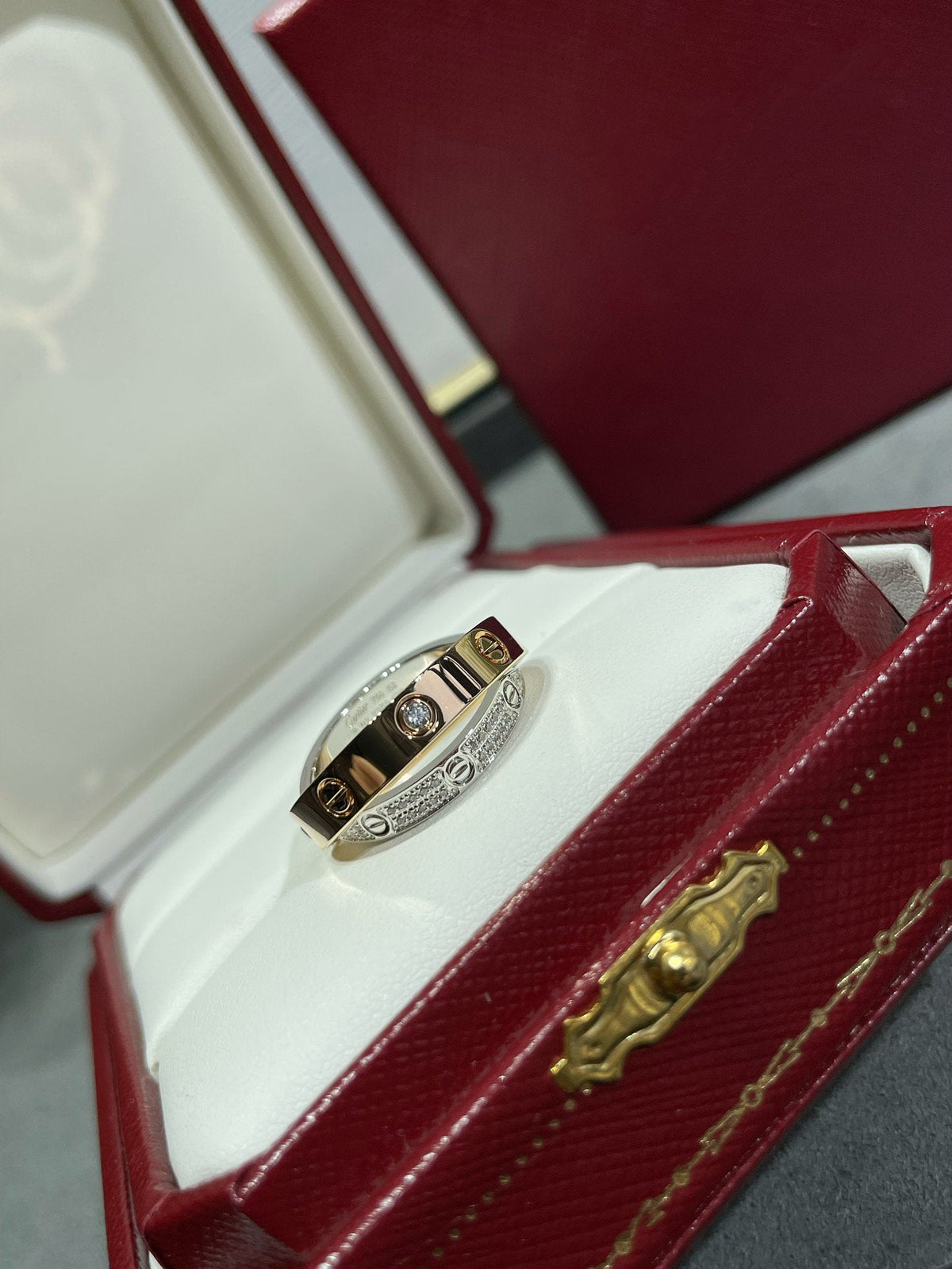 {
  "Bling Jewelrys": "ブリングジュエリー",
  "LOVE PINK GOLD SILVER DIAMOND DOUBLE RING": "LOVE ピンクゴールド シルバー ダイヤモンド ダブルリング"
}