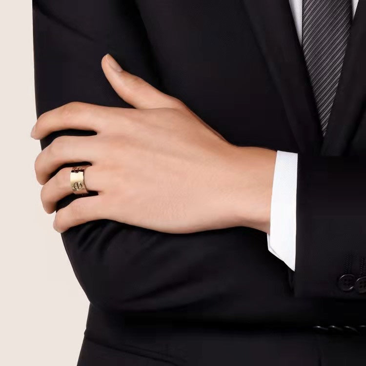 [Bling Jewelrys ]LOVE 11MM LARGE RING