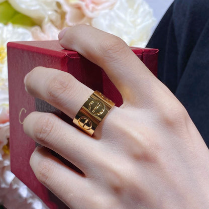 [Bling Jewelrys ]LOVE 11MM LARGE RING