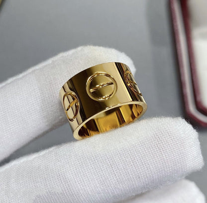 [Bling Jewelrys ]LOVE 11MM LARGE RING