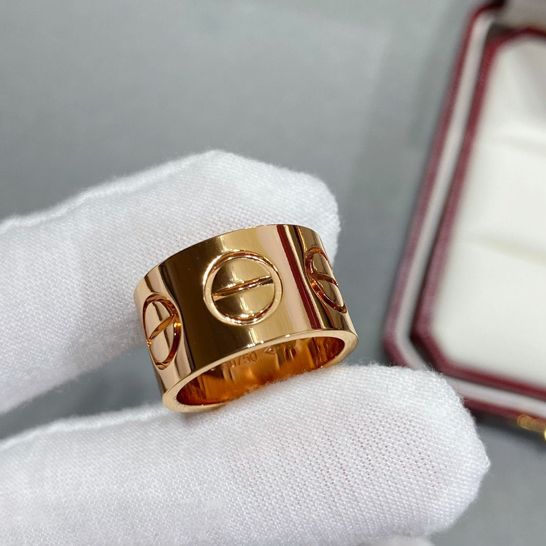 [Bling Jewelrys ]LOVE 11MM LARGE RING