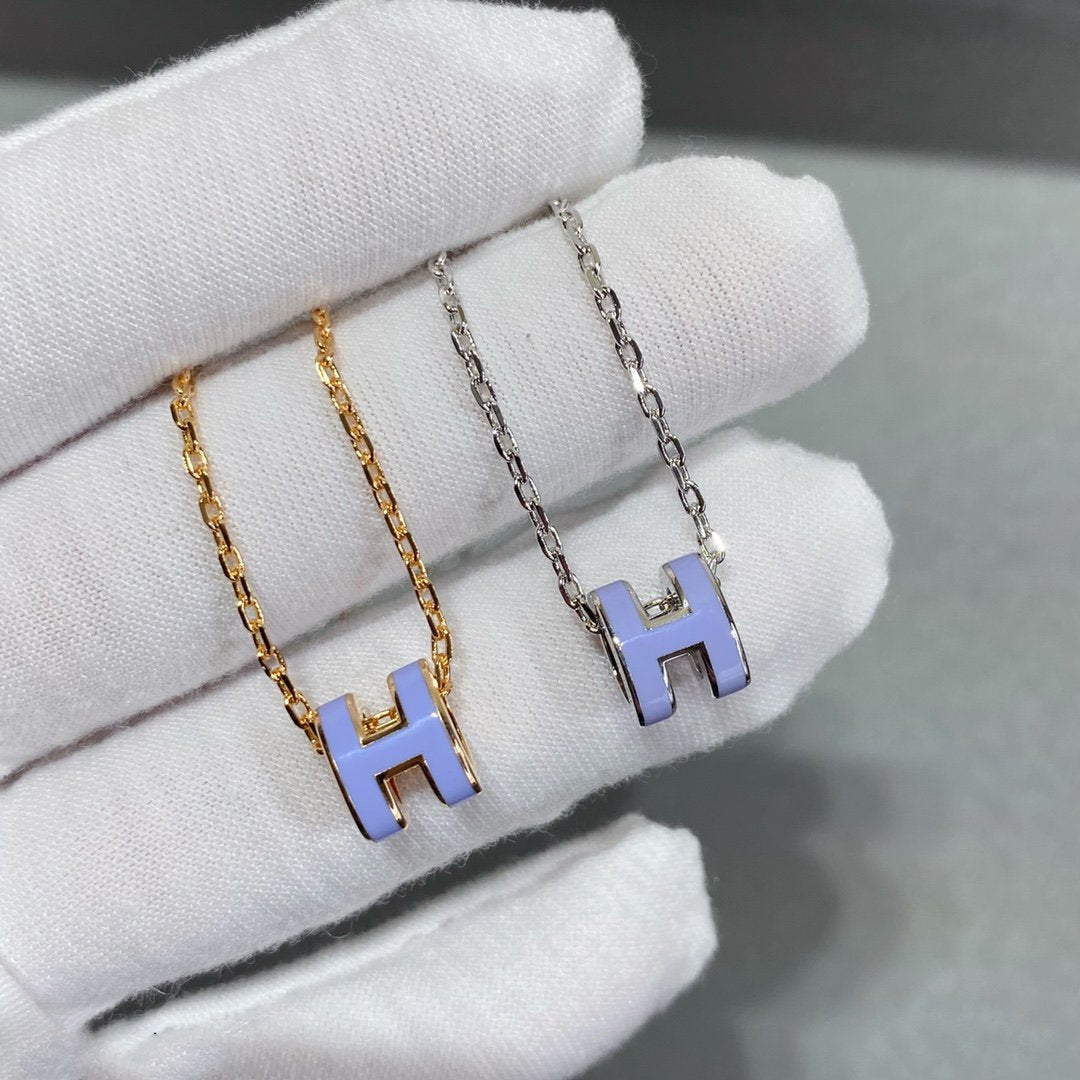 [Bling Jewelrys ]MINI POP H NECKLACE