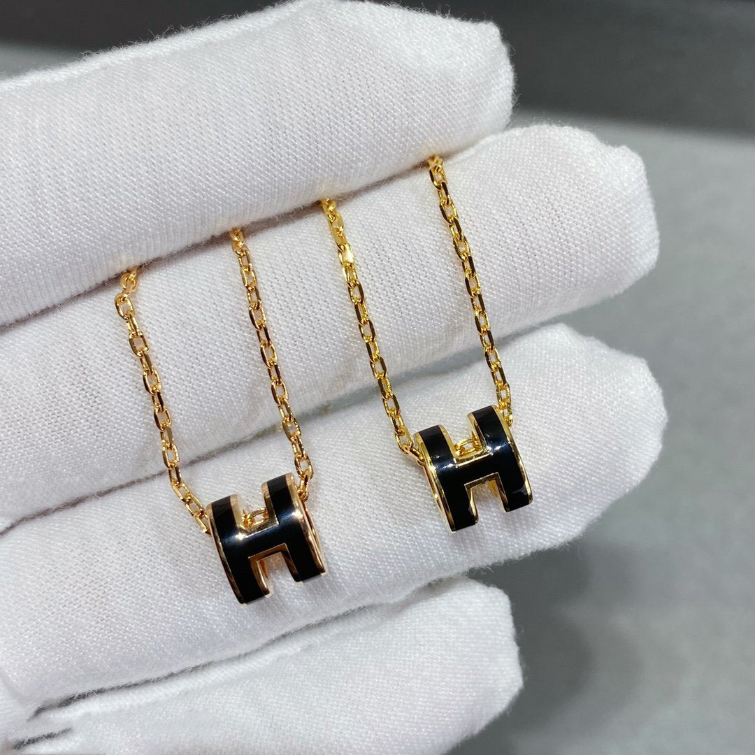 [Bling Jewelrys ]MINI POP H NECKLACE