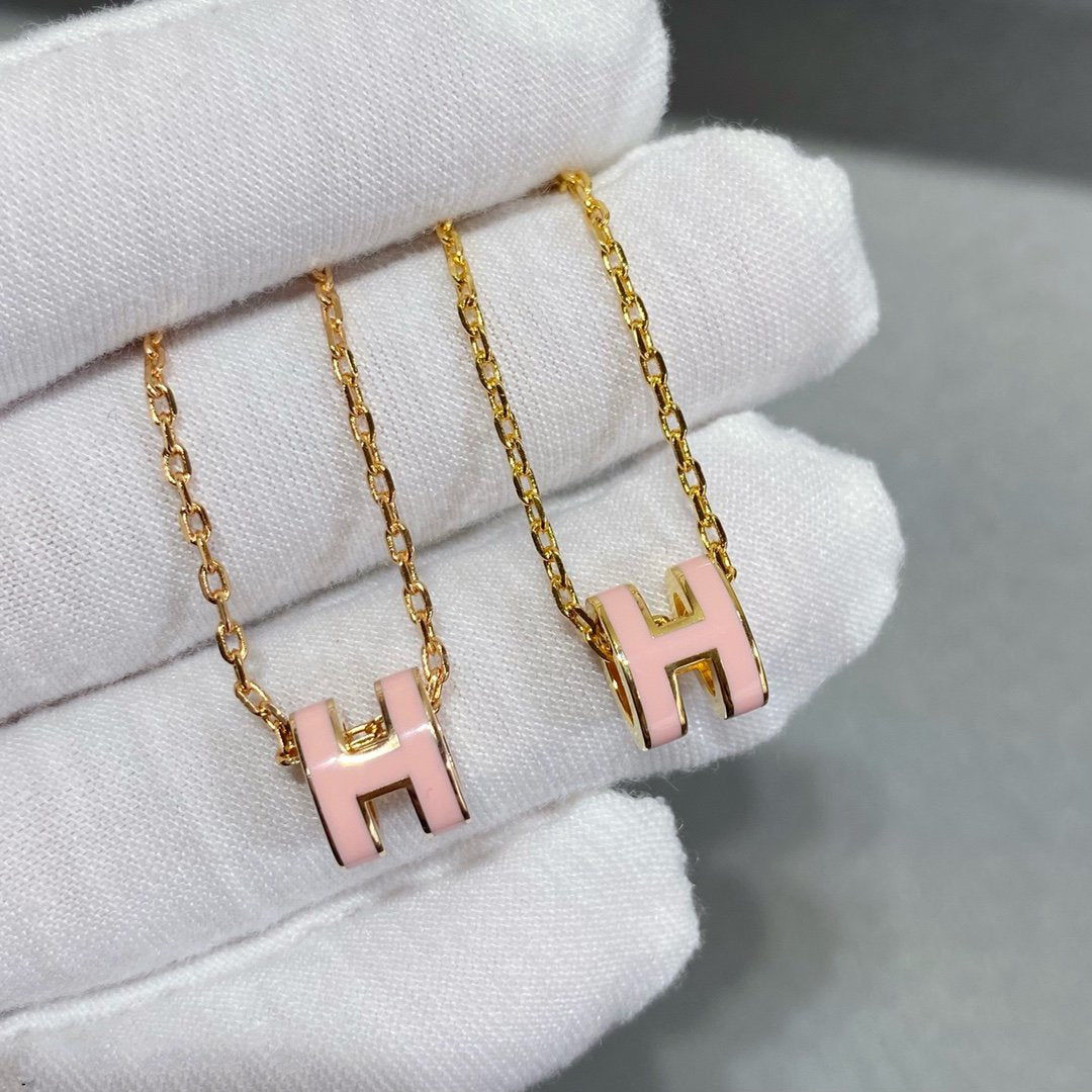 [Bling Jewelrys ]MINI POP H NECKLACE