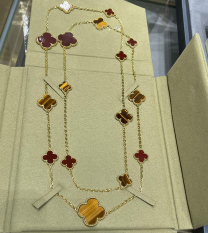 {
"Bling Jewelrys ": "Bling Jewelrys ",
"CLOVER 16 MOTIF CARNELIAN TIGER EYE ROSE GOLD NECKLACE": "KLEEBLATT 16-MOTIV KARNELIAN TIGERAUGE ROSÉGOLD HALSKETTE"
}