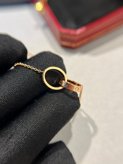 {
  "[Bling Jewelrys ]LOVE NECKLACE DOUBLE RING PINK GOLD": "【Bling Jewelrys】LOVE ネックレス ダブルリング ピンクゴールド"
}