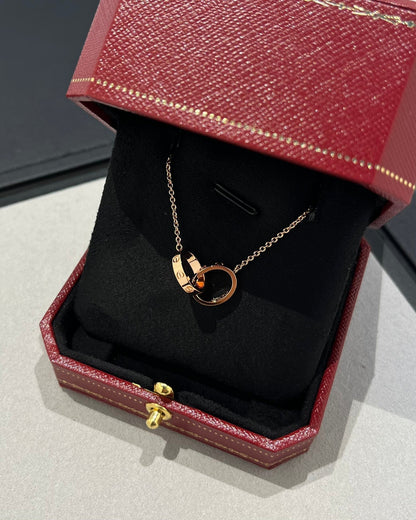 {
  "[Bling Jewelrys ]LOVE NECKLACE DOUBLE RING PINK GOLD": "【Bling Jewelrys】LOVE ネックレス ダブルリング ピンクゴールド"
}
