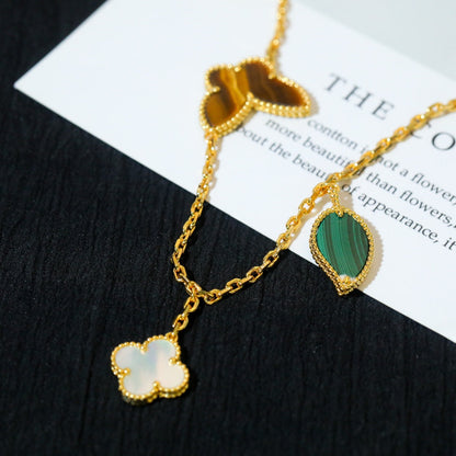 [Bling Jewelrys] LUCKY SPRING ARMBAND MIT 5 MOTIVEN IN GOLD