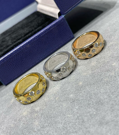 [Bling Jewelrys ]BEE LOVE DIAMOND LARGE RING