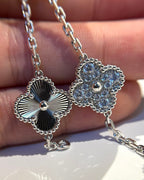 [Bling Jewelrys ] CLOVER 5 MOTIF LASER BRACELET COLLECTION