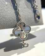 [Bling Jewelrys ] CLOVER 5 MOTIF LASER BRACELET COLLECTION