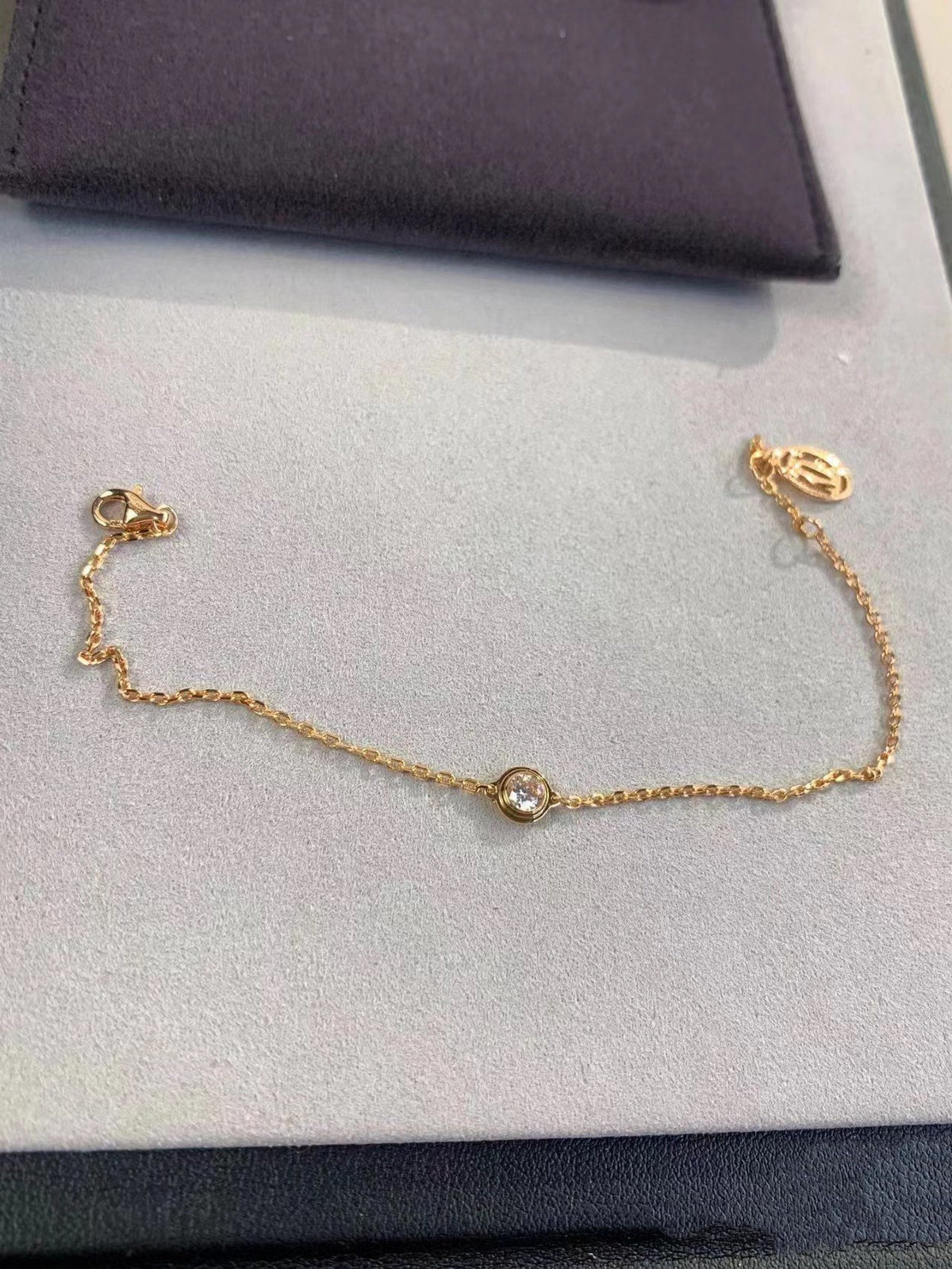 [Bling Jewelrys ]DAMOUR DIAMOND LINK BRACELET