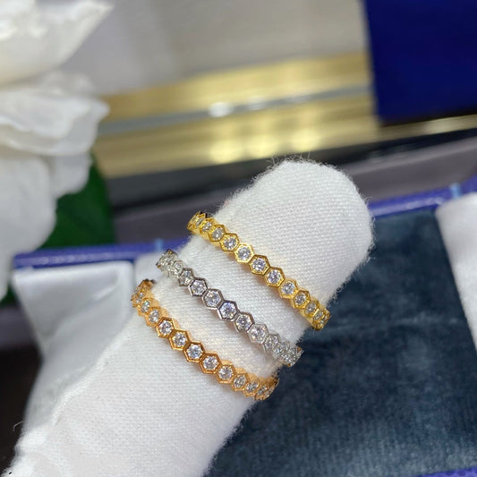 [Bling Jewelrys ]BEE LOVE DIAMOND PAVED SMALL RING