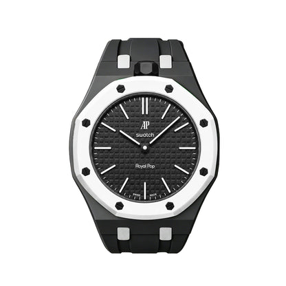 [Bling Jewelrys]Royal Oak Pop Exclusive Bioceramic Case & Silicone Strap Mix Color