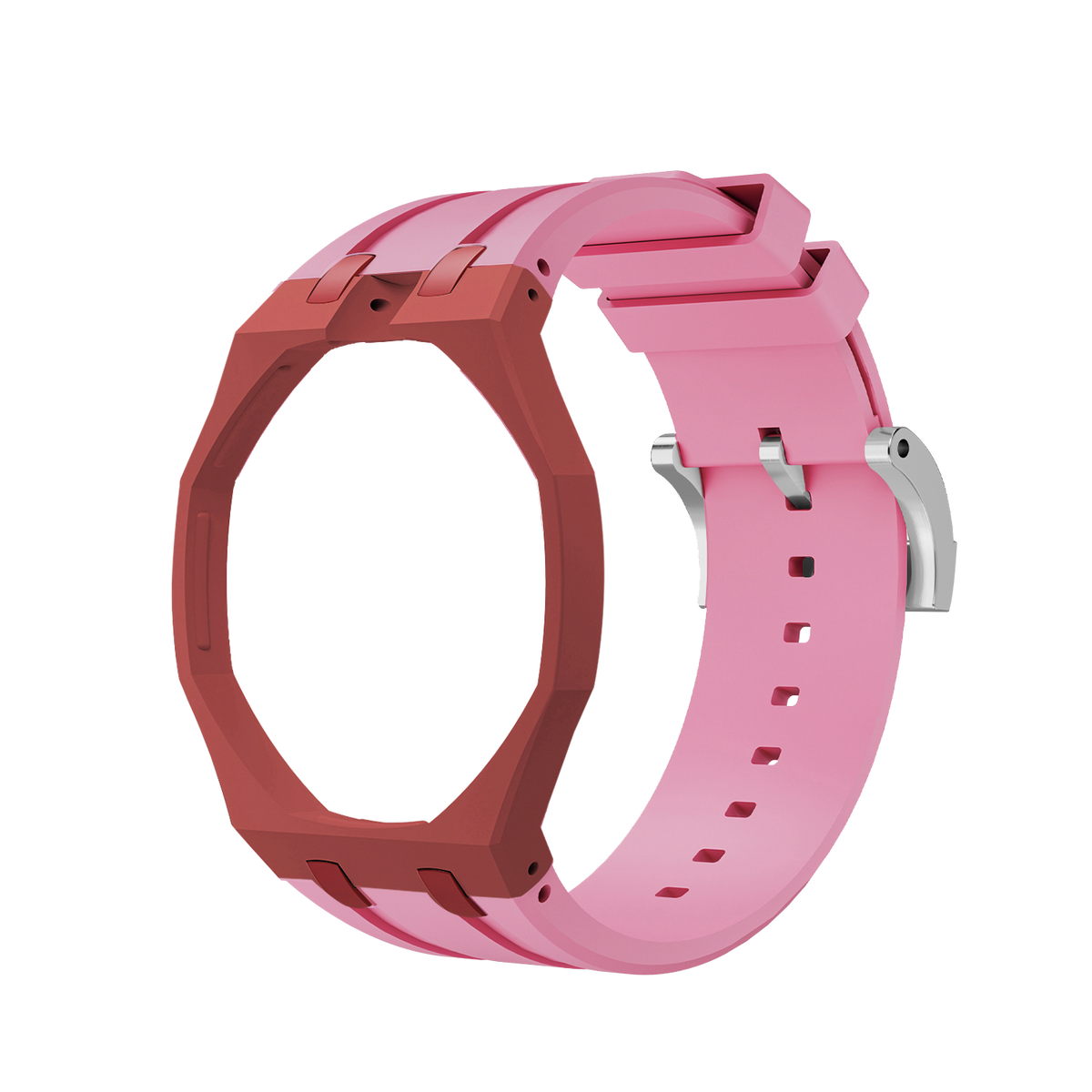 [Bling Jewelrys]Royal Oak Pop Exclusive Bioceramic Case & Silicone Strap Mix Color