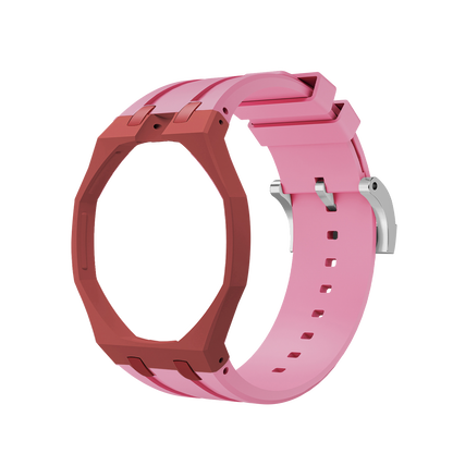 [Bling Jewelrys]Royal Oak Pop Exclusive Bioceramic Case & Silicone Strap Mix Color