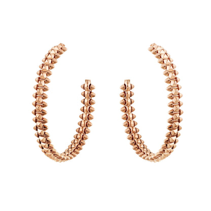 [Bling Jewelrys ]CLASH LARGE HOOP EARRINGS
