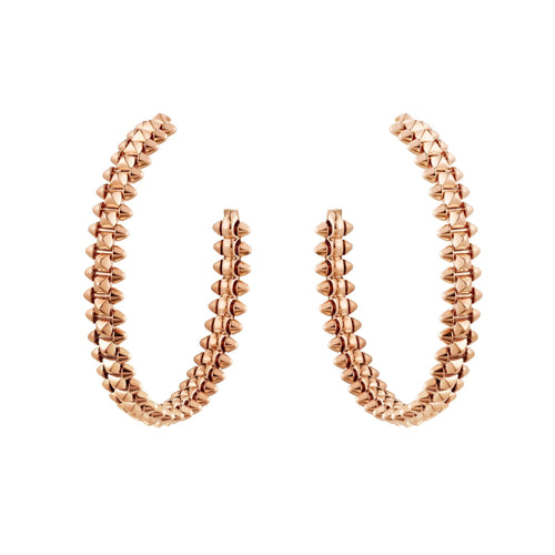 [Bling Jewelrys ]CLASH LARGE HOOP EARRINGS