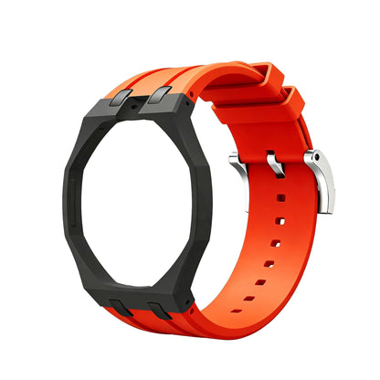 [Bling Jewelrys]Royal Oak Pop Exclusive Bioceramic Case & Silicone Strap Mix Color