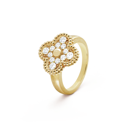 [Bling Jewelrys ]CLOVER DIAMOND RING