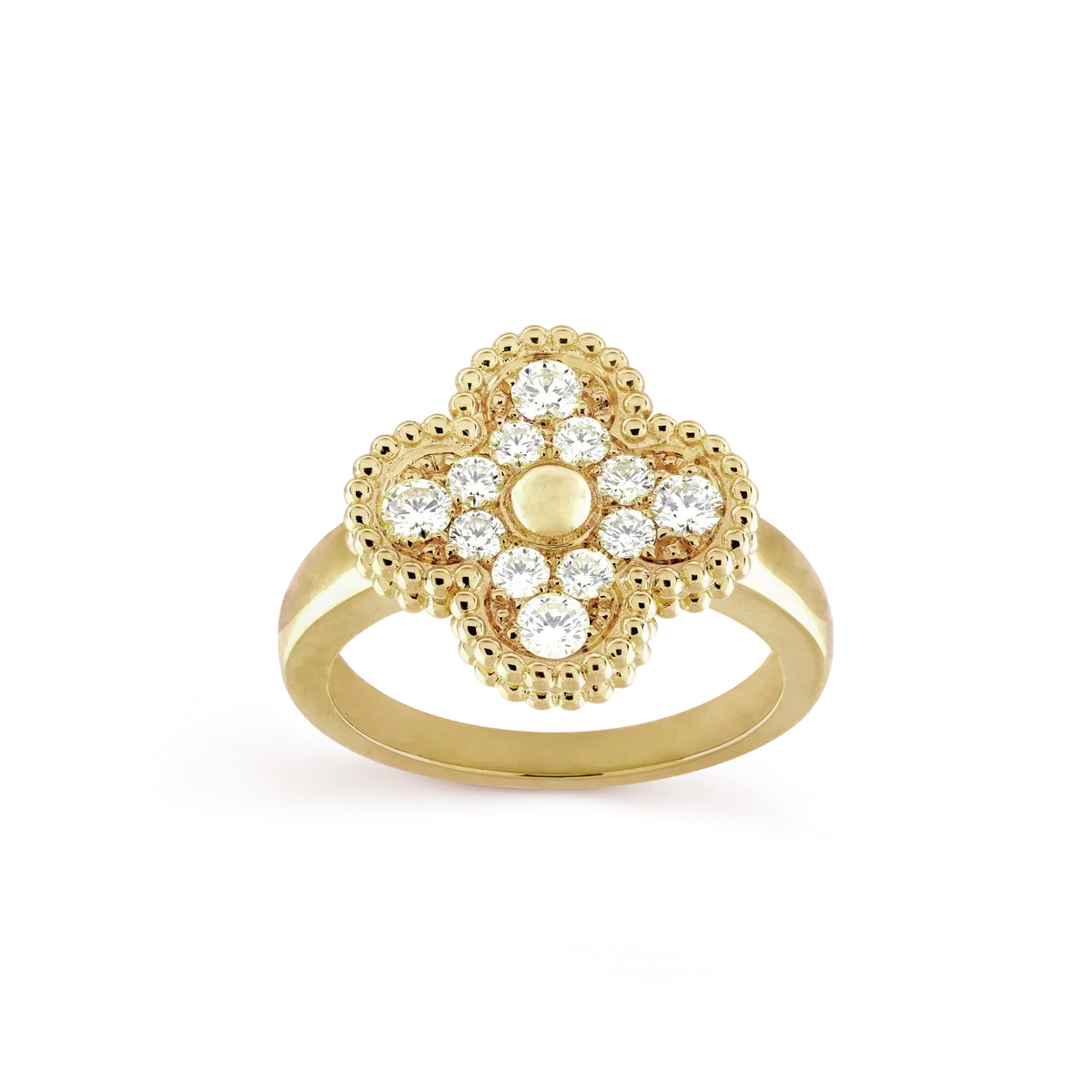 [Bling Jewelrys ]CLOVER DIAMOND RING