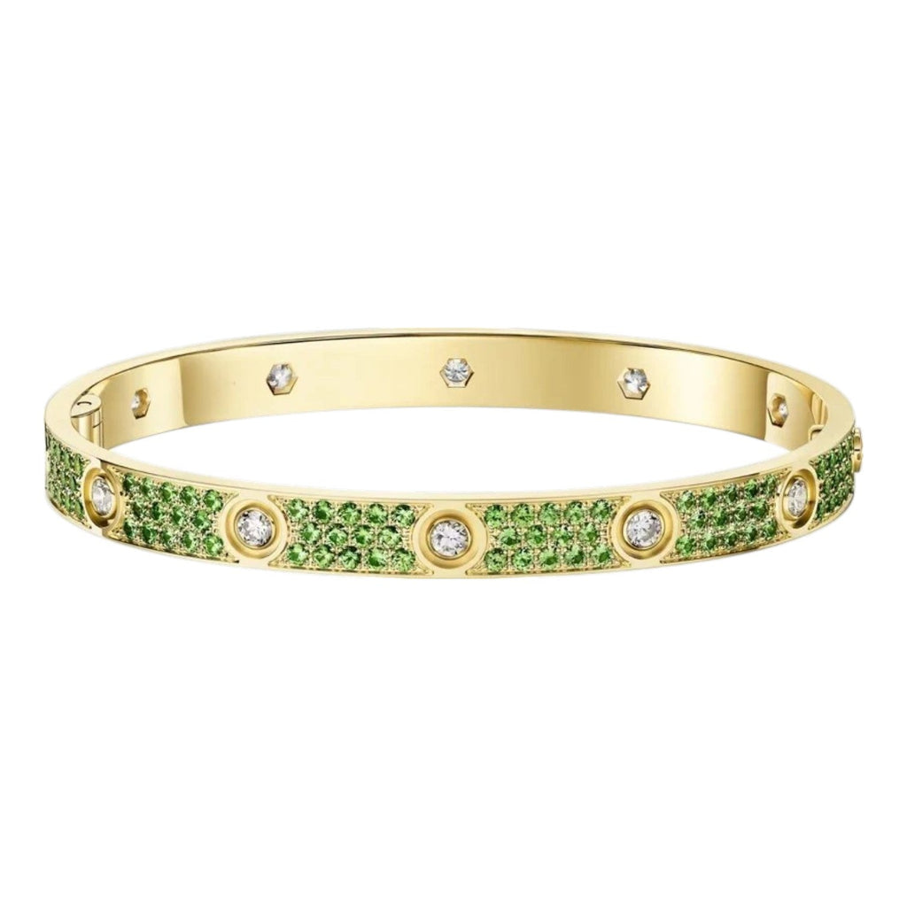 [Bling Jewelrys]CLASSIC 6.1MM LOVE BRACELET 10-DIAMOND FULL PAVÉ