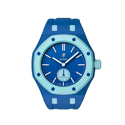 [Bling Jewelrys]Royal Oak Pop Exclusive Bioceramic Case & Silicone Strap Mix Color